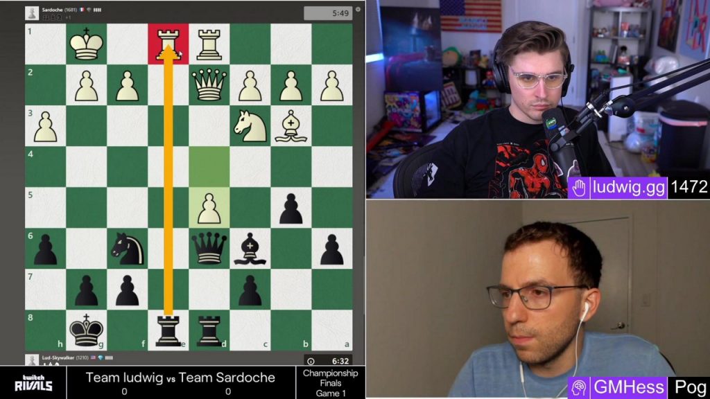 استریم آنلاین مسابقات شطرنج