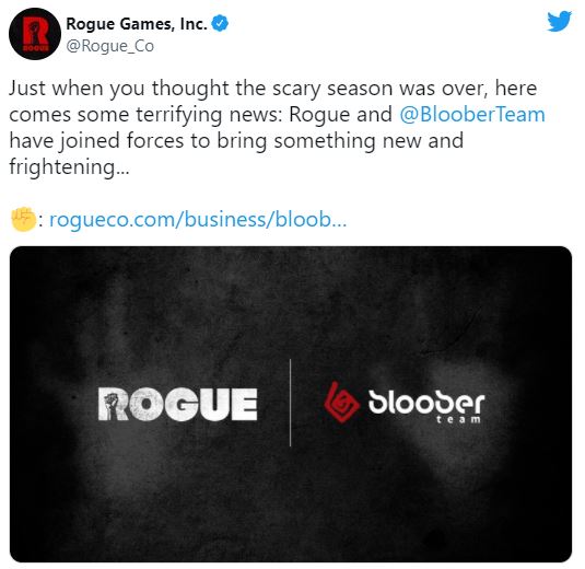 توییت روگ گیمز در رابطه همکاری با Bloober Team